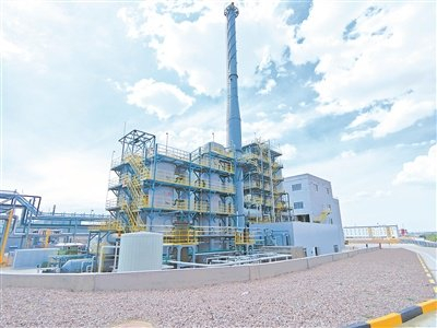 宁夏惟远新能源有限公司项目一期。受访者供图