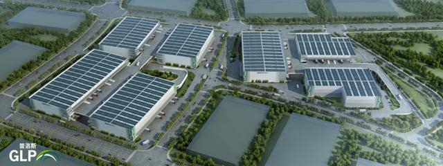 普洛斯桃浦智慧冷链产业园效果图