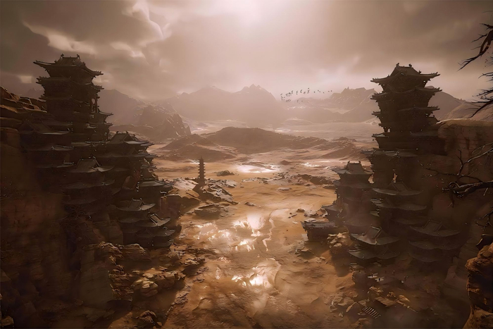 《黑神话：悟空》游戏截图。