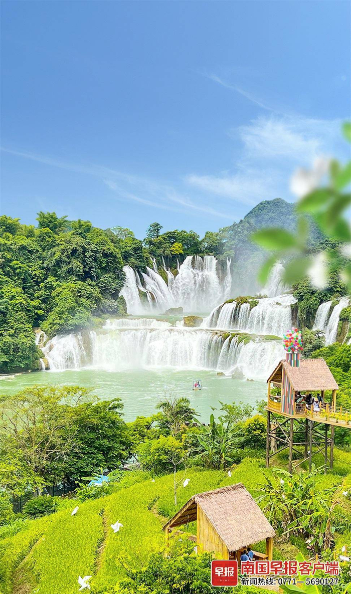 德天跨国瀑布。景区供图