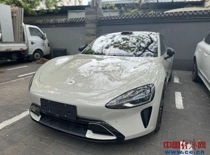 小米SU7。中国经济网 马丹 摄