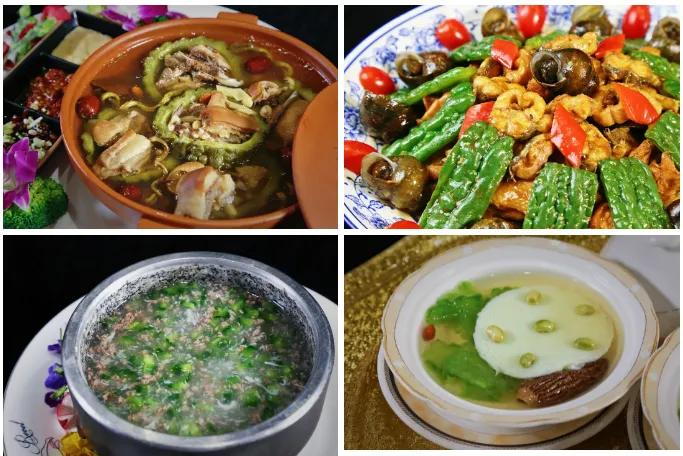 各款凉瓜美食 梁少华摄