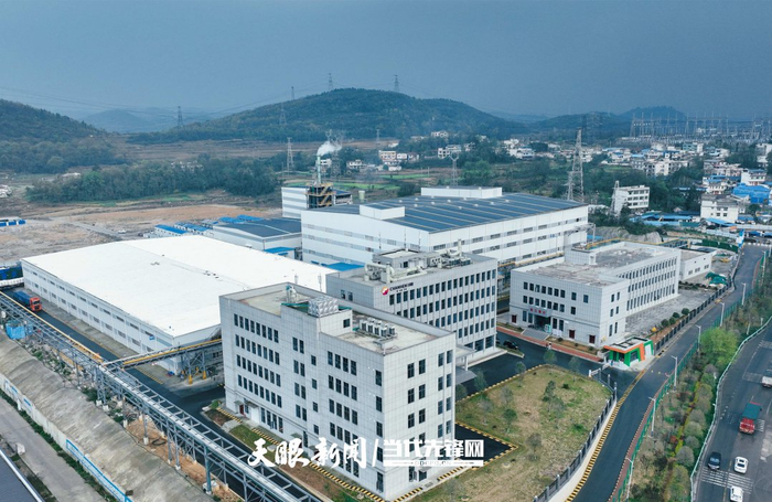 航拍贵州川恒化工股份有限公司。潘德玉 摄