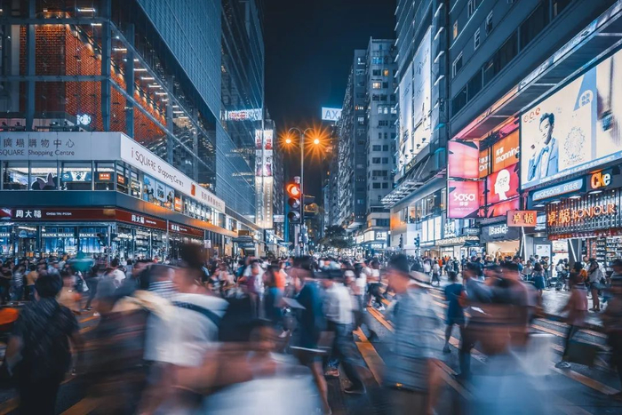 香港尖沙咀步行街图源视觉中国