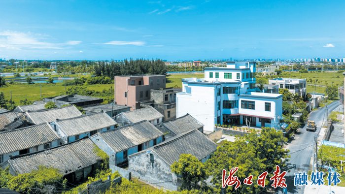 美兰区灵山镇琴音溪语民宿改造后受到众多市民游客欢迎。海口日报融媒体记者 杨鹤 摄