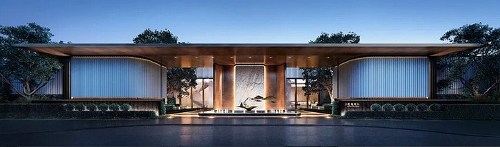 （西安金茂璞逸曲江效果图）