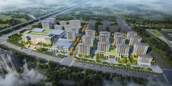 同福集团福天下（正定）颐养项目规划图。同福集团供图