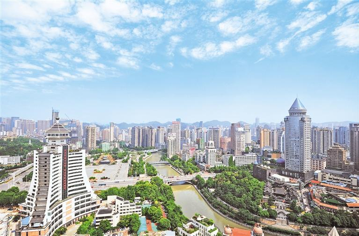     南明区一景。 赵松 摄