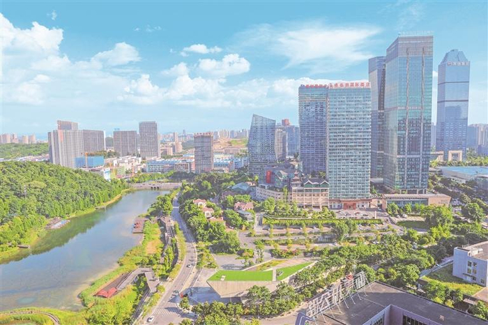     贵阳高新区一角。 （贵阳高新区融媒体中心供图）