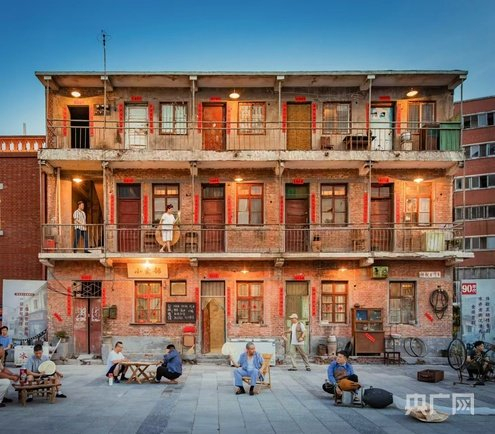 阜民里文化街区（央广网发  崔光华  摄）