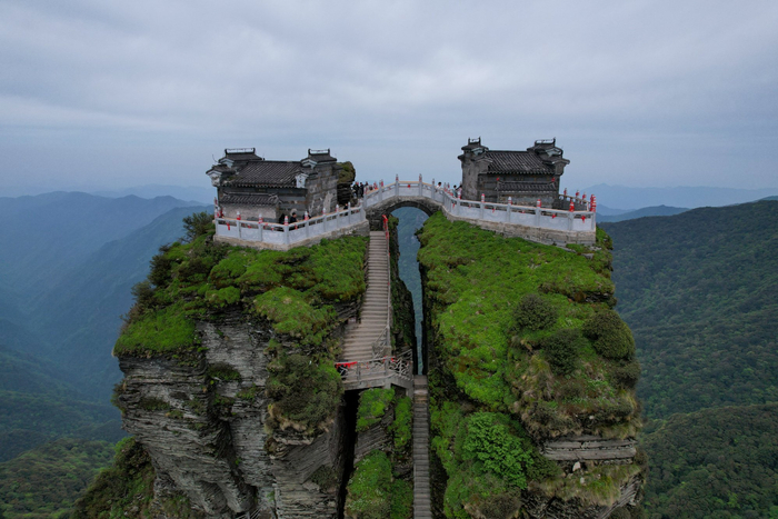 梵净山不断擦亮生态底色（央广网发  李鹤  摄）