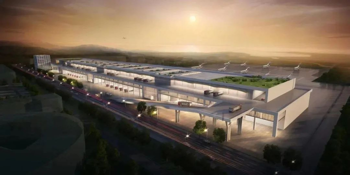 珠海空港国际智慧物流园效果图