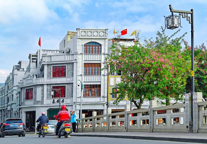 资料图：阳江老城区。李向东 摄
