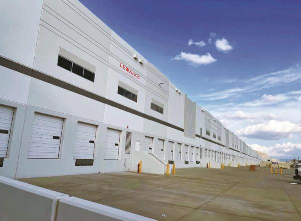 乐歌股份美国新泽西州仓。