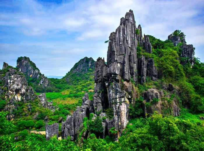 资料图：春湾石林。龙敏 摄