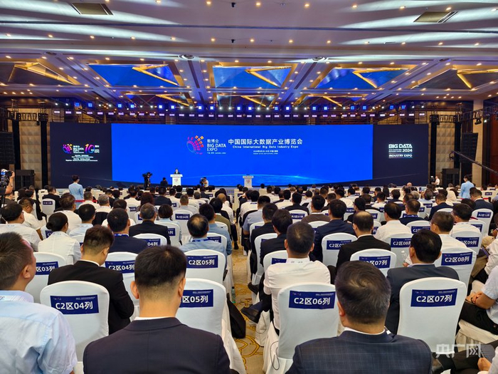 8月28日，2024数博会在贵阳开幕（央广网记者  任振国  摄）