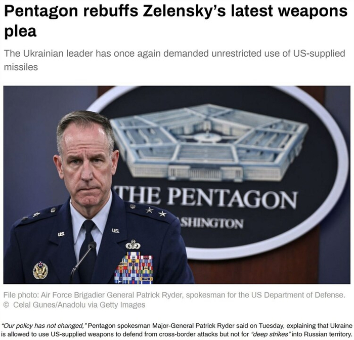 △“今日俄罗斯”电视台网站报道截图