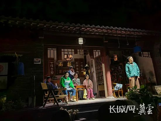 《四合院》剧场。长城网·冀云客户端记者 吕艳静 摄