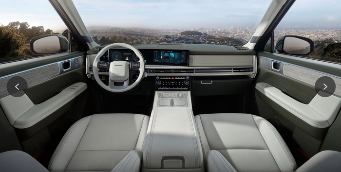 第五代胜达广角内饰