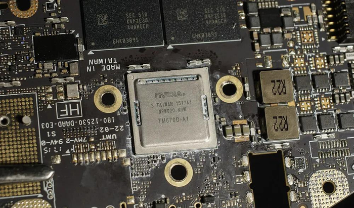 ▲英伟达Tegra芯片（图源：Wikipedia）