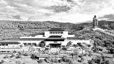 山东曲阜尼山讲堂。新华社发