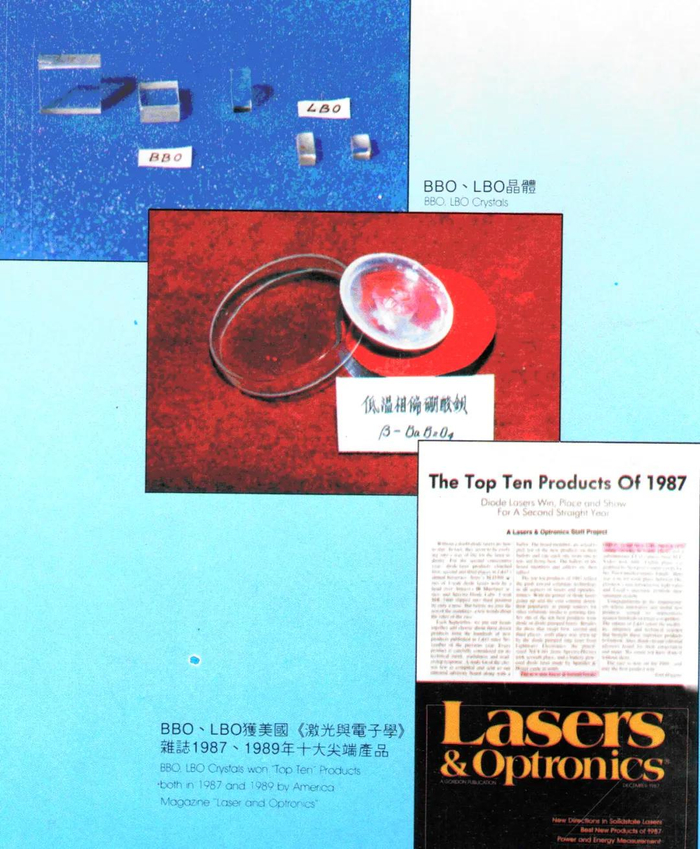 ▲BBO、LBO获评“十大尖端产品”。