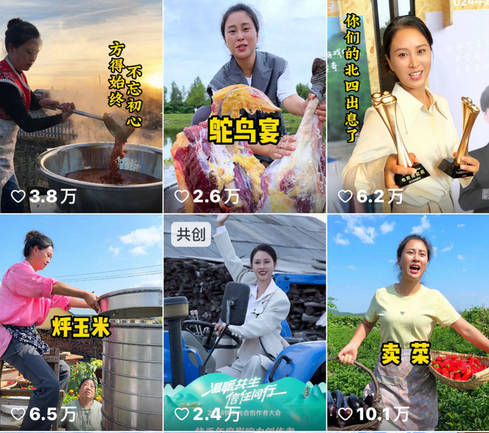 图源：@王北四在东北 快手账号