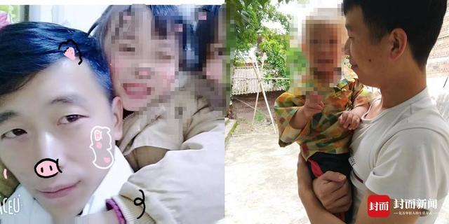 李声腾一家人连一张大合影都没有，仅有单独的合影。（家属供图）