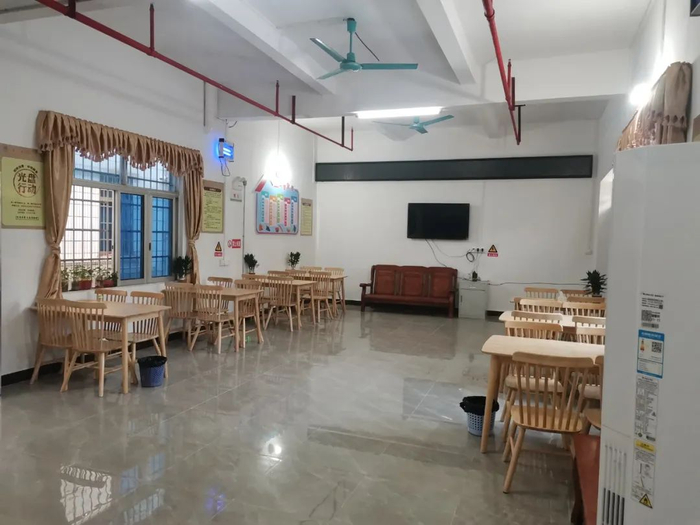 △白土镇敬老院。何少彤 摄