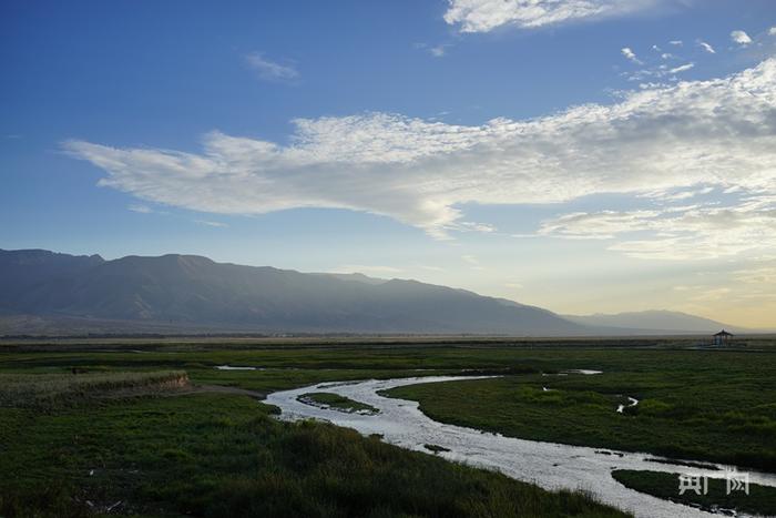 高家湖湿地风景如画（央广网发 白翔 摄）