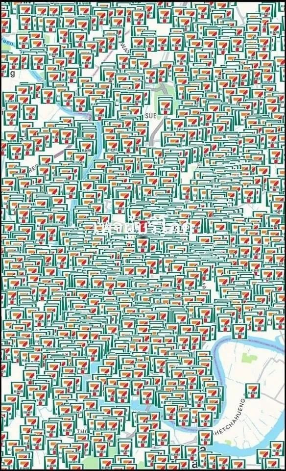 “7-11上长了个泰国”