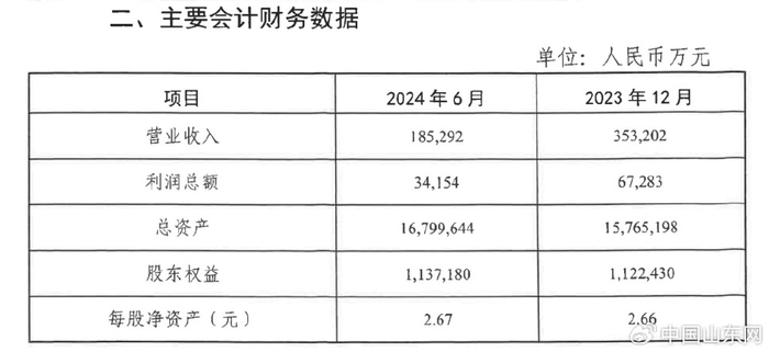 临商银行上半年收入、资本充足率下降 净利润、不良率等增长