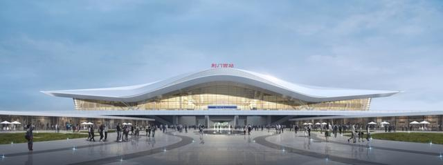 荆门西站效果图