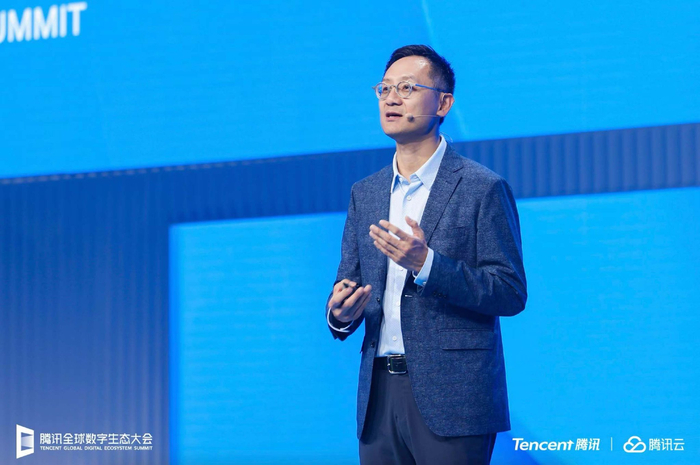 腾讯集团高级执行副总裁、CSIG CEO汤道生 图源：腾讯