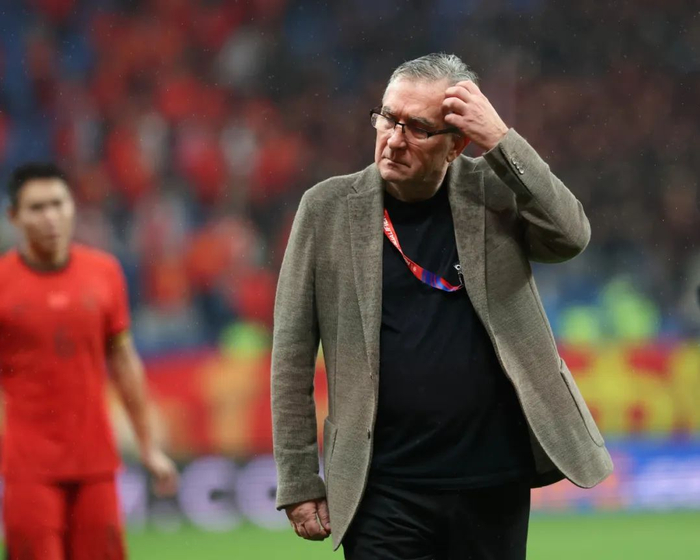 国足主帅伊万科维奇 图/刘占崑 摄