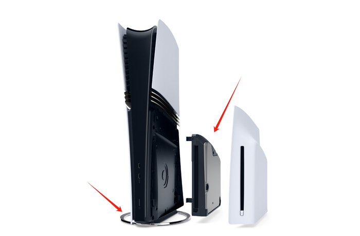 （支架和光驱是要单独购买的，来源：索尼）