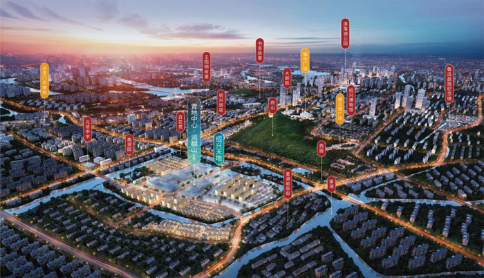 项目鸟瞰示意图