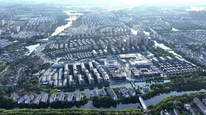 项目鸟瞰实景图