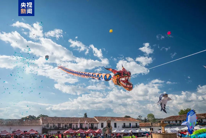 △潍坊风筝亮相哥伦比亚