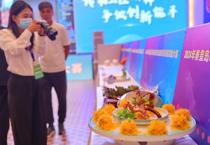  “感谢工会为全市烹饪技能人才搭建展示技艺的平台，让我们在切磋技能中增长本领。