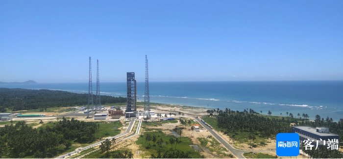 　　海南商业航天发射场。记者 吴岳文 摄