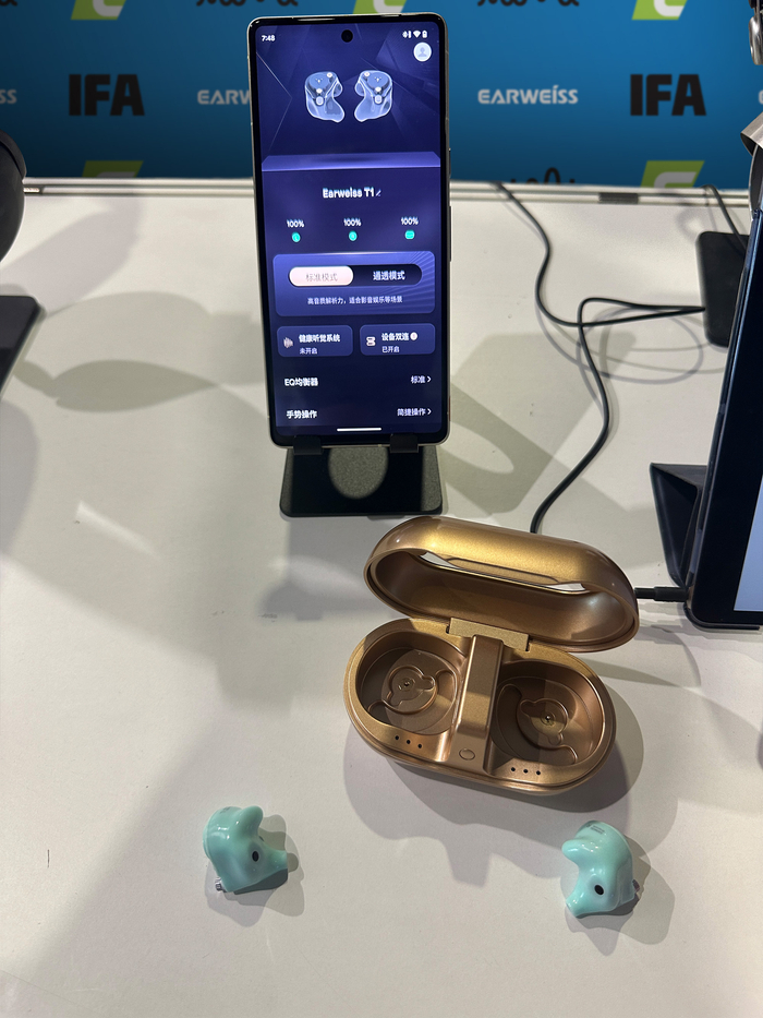 　　EARWEISS T1 IFA展现场