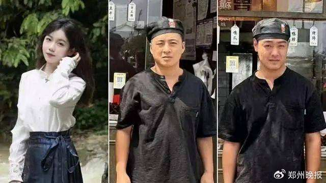 （“碎花裙女生”刘杨（左）“大勺哥”焦元师（中）刘强（右））