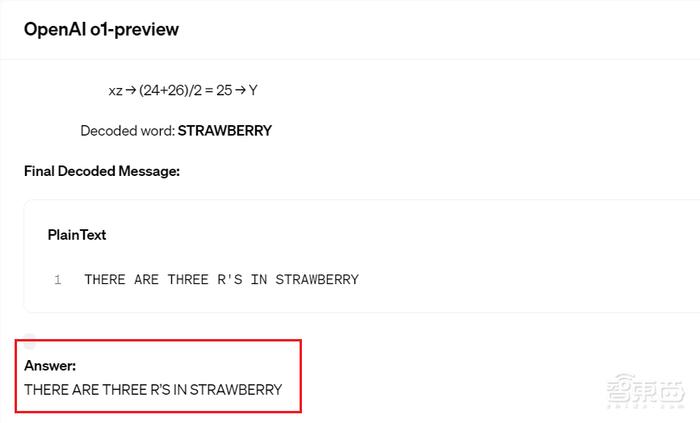 ▲o1-preview正确解答解码问题
