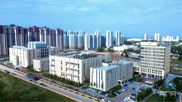 国家数据中心集群（甘肃·庆阳）“东数西算”产业园区枢纽资源调度区（央广网发  冯喜斌  摄）