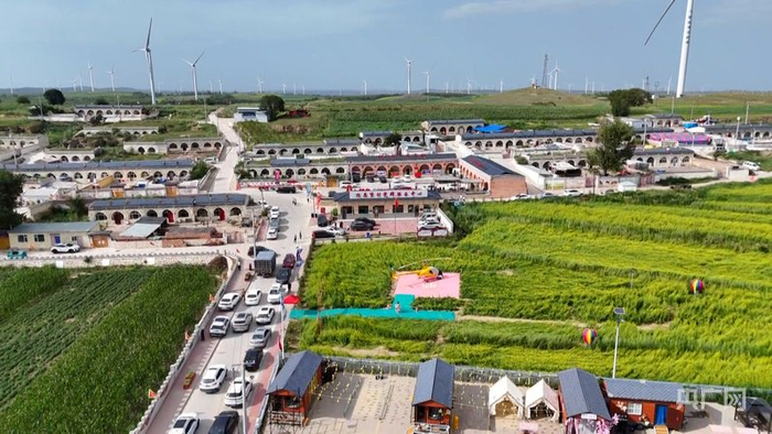 迎恩堡村新址（央广网发  朔州市平鲁区融媒体中心供图）