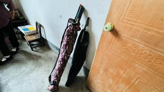 史礼海生前使用的鱼竿（受访单位供图）