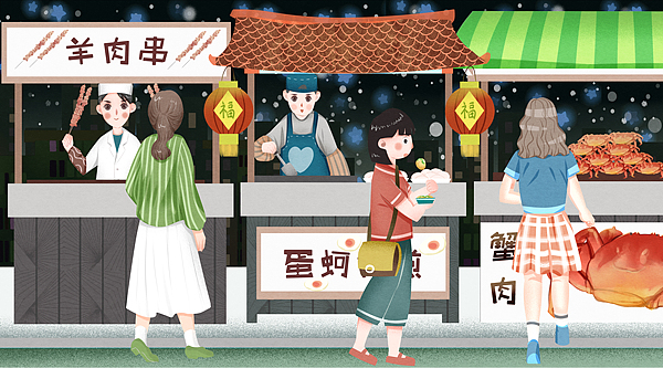 路边摊/图源自视觉中国