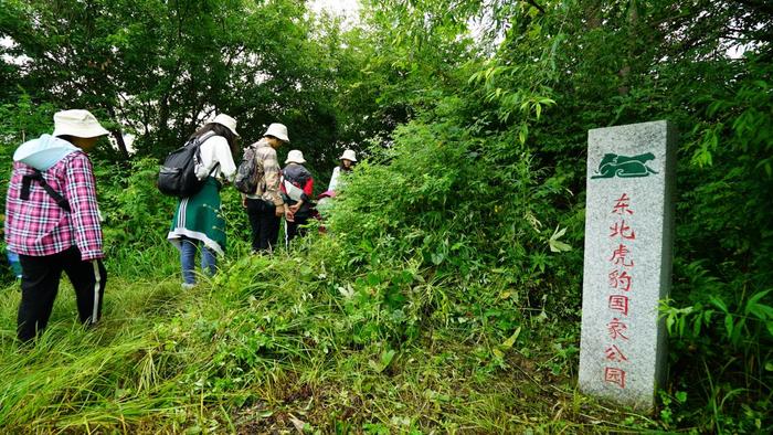 图3 志愿者们跟随“自然观察节”探寻国家公园