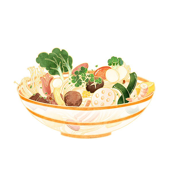 一碗麻辣烫/图源自视觉中国